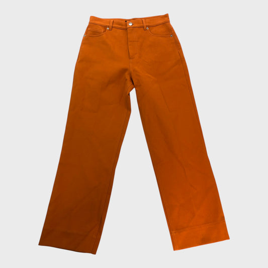 Branded Orange Jeans - Size 8