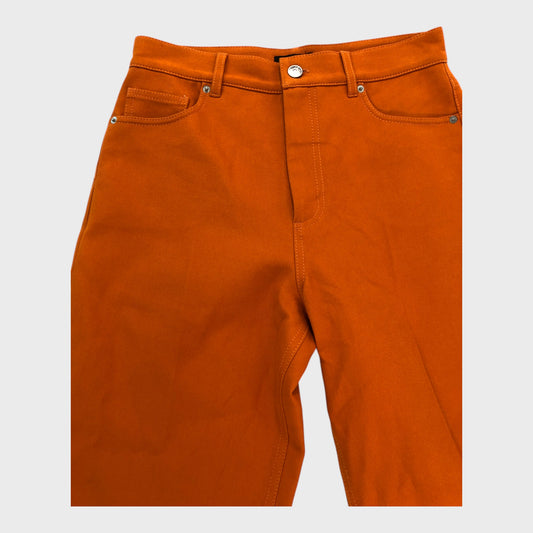 Branded Orange Jeans - Size 8