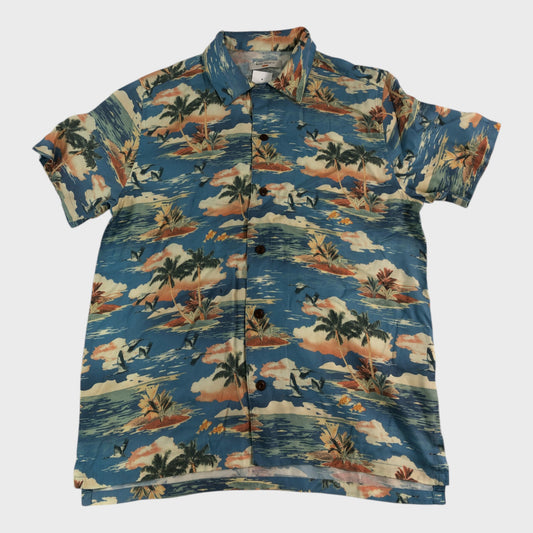 Nudie Jeans Hawaiian Shirt - Size Small