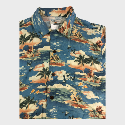 Nudie Jeans Hawaiian Shirt - Size Small