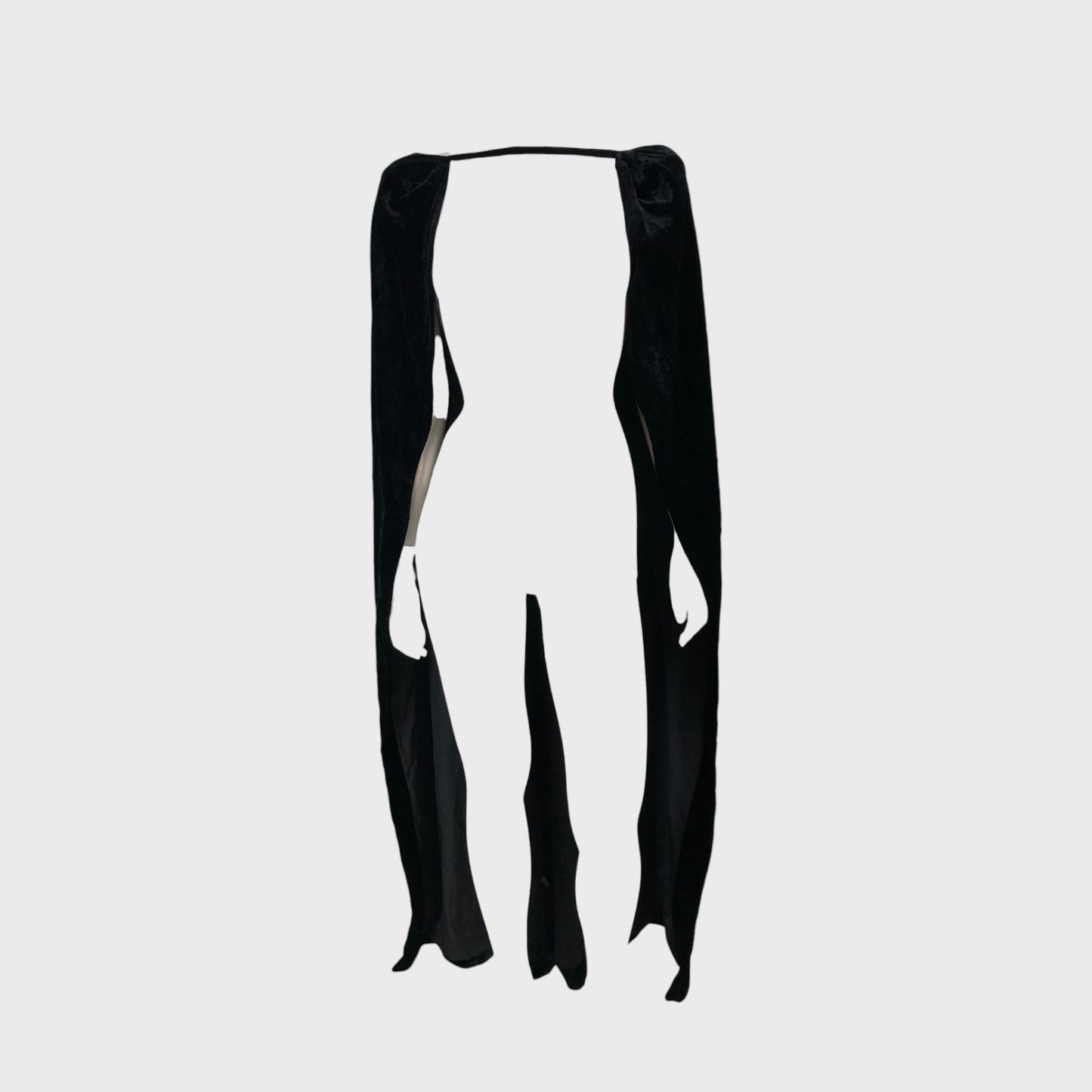Branded V-Back Cape