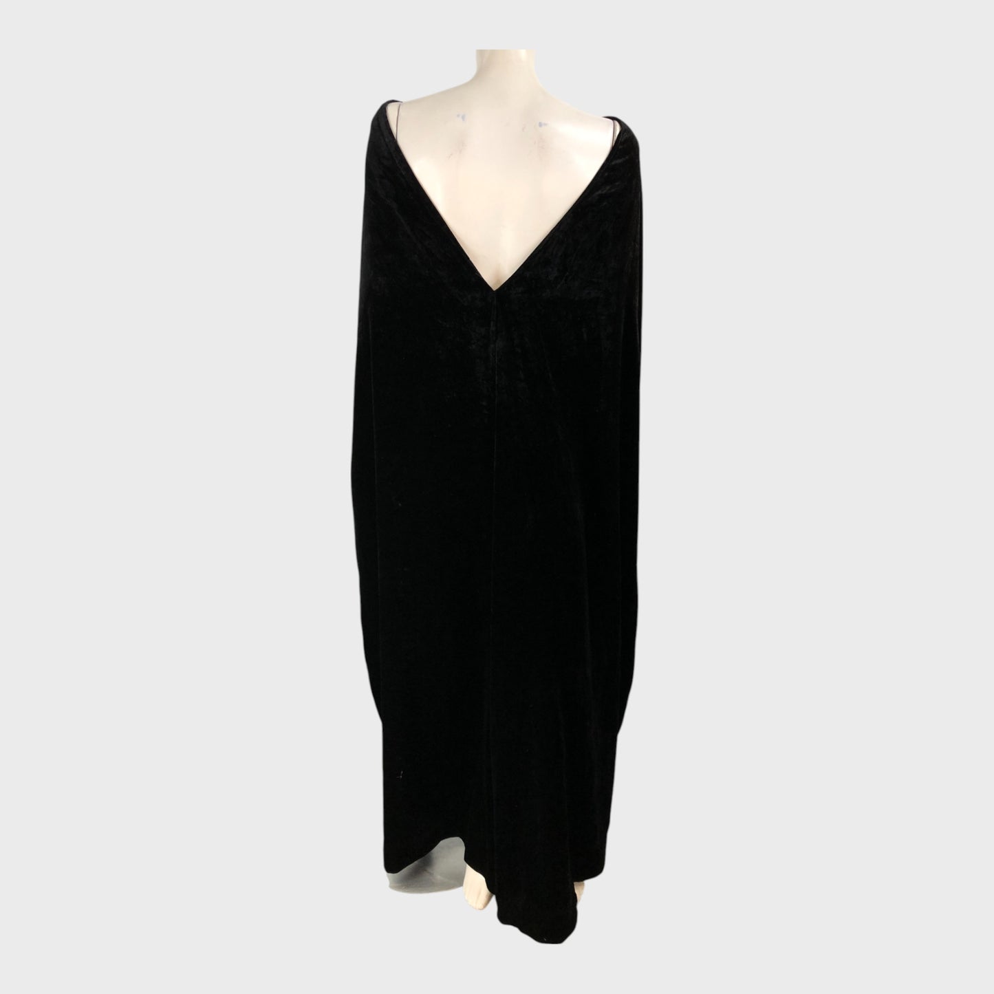 Branded V-Back Cape