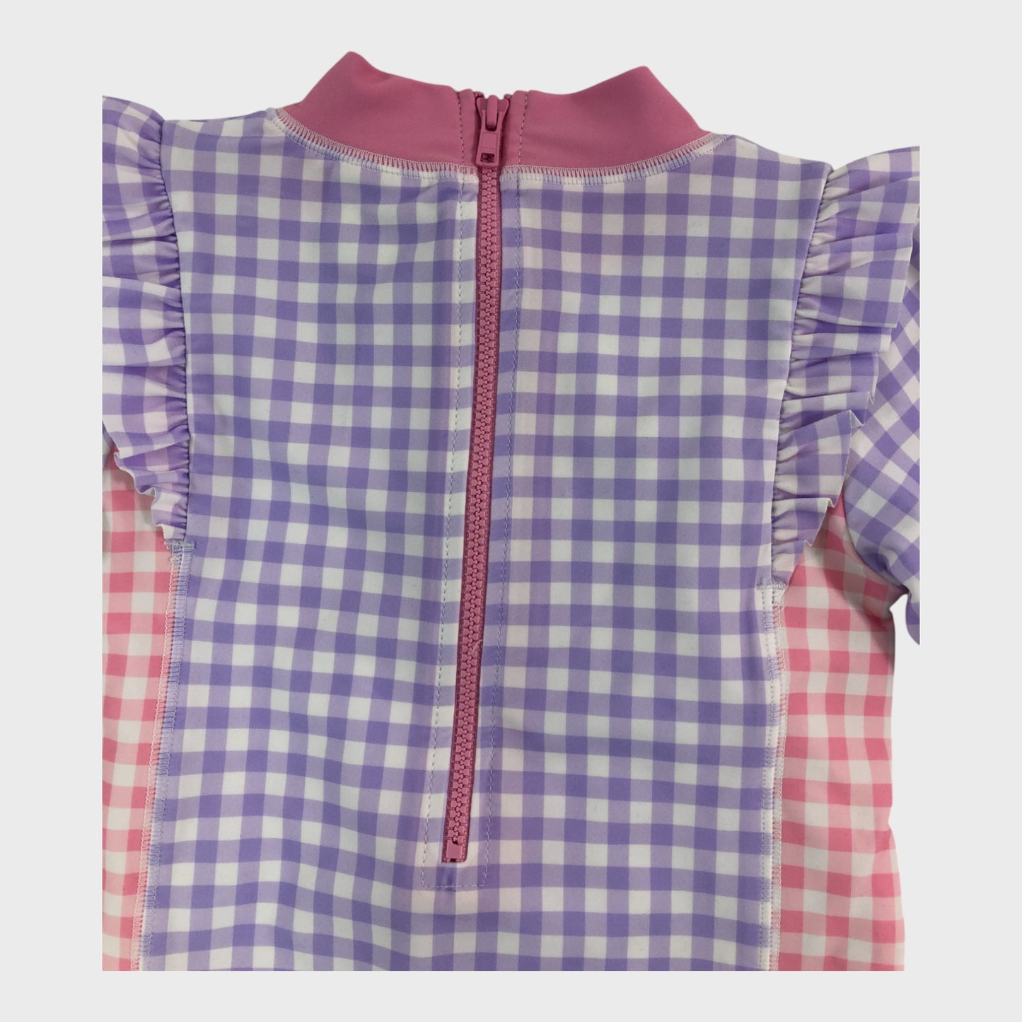 JoJo Maman Bebe Peppa Pig Gingham 2 Piece Sun Protection Suit - 2-3 Years