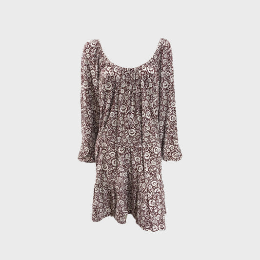 Branded Cold Shoulder Dress