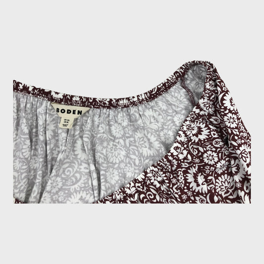 Branded Cold Shoulder Dress