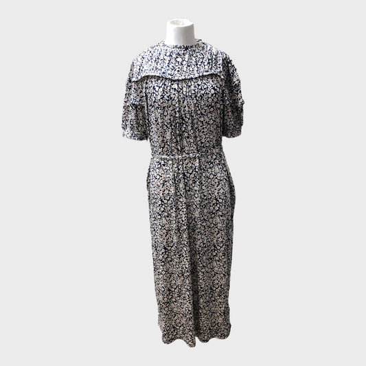 Branded Beige Floral Maxi Dress