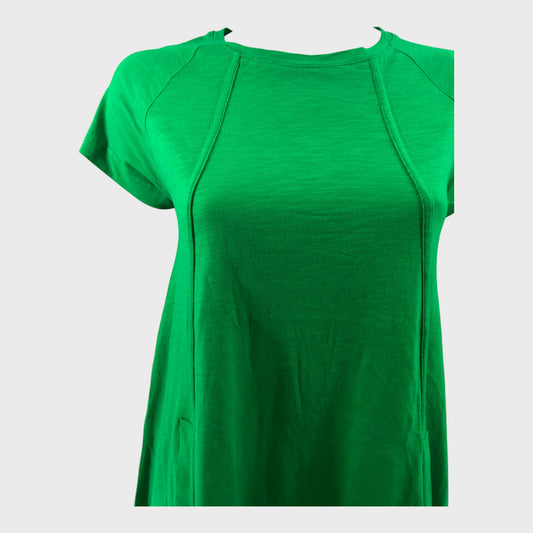 Branded Green Jersey Dress - Size 8