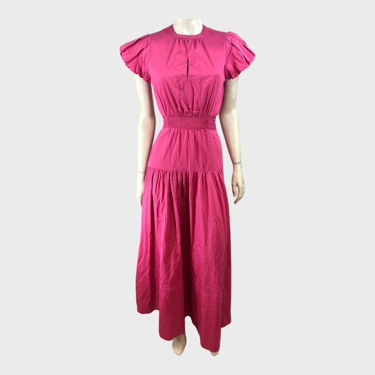 Branded Pink Cut Out Dress - Size 8
