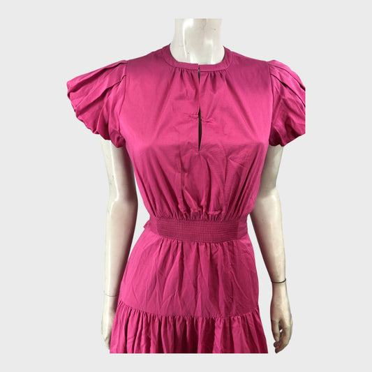 Branded Pink Cut Out Dress - Size 8