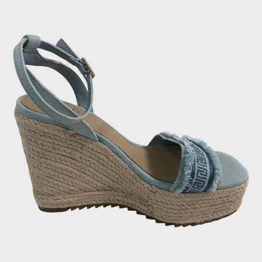 Aldo Denim Blue Wedges - UK 3