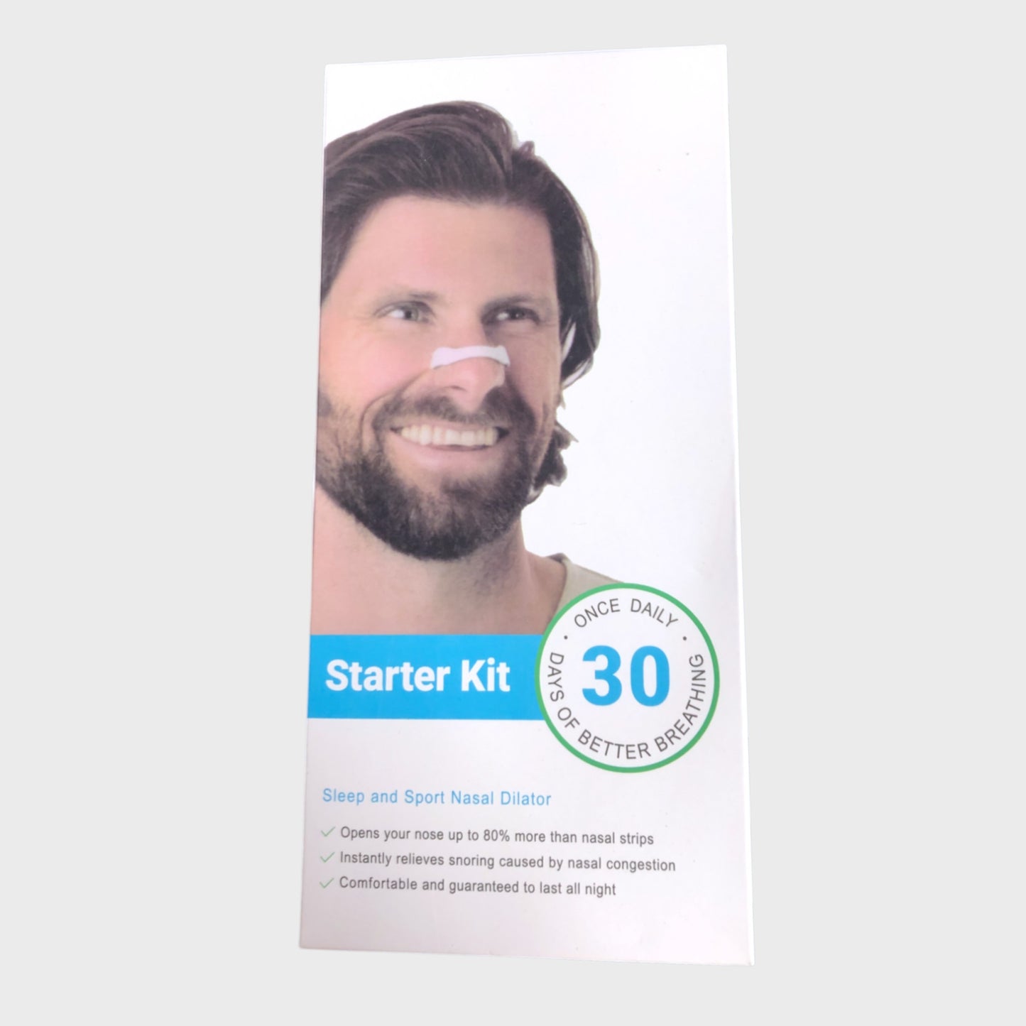 Starter Kit Nasal Dilator for Sleep and Sport 30 Days Anti-Snoring
