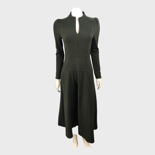 Branded Khaki Dress - Size 8