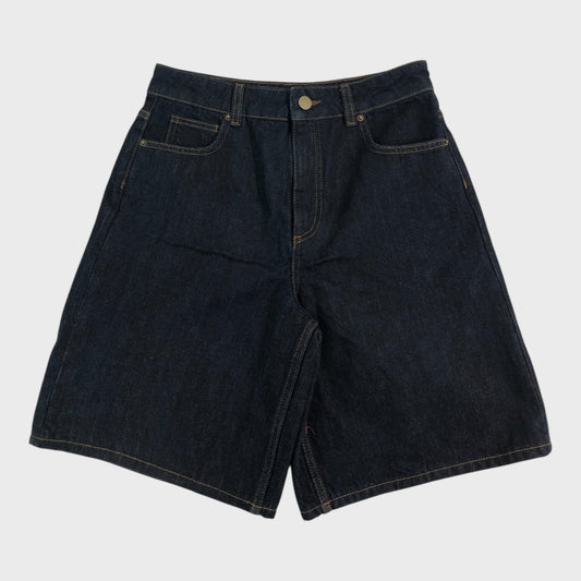 Branded Denim Bermuda Shorts - Size 10