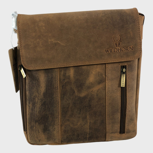 Wildhorn Tan Leather Crossbody Bag