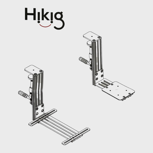 Hikig 2 Pack Joysticks Desk Mount For Flight Sim Joysticks, Throttles and Stream Bracket