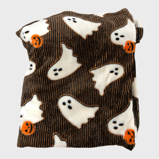 Soft Fleece Ghost Halloween Blanket 120x150cm