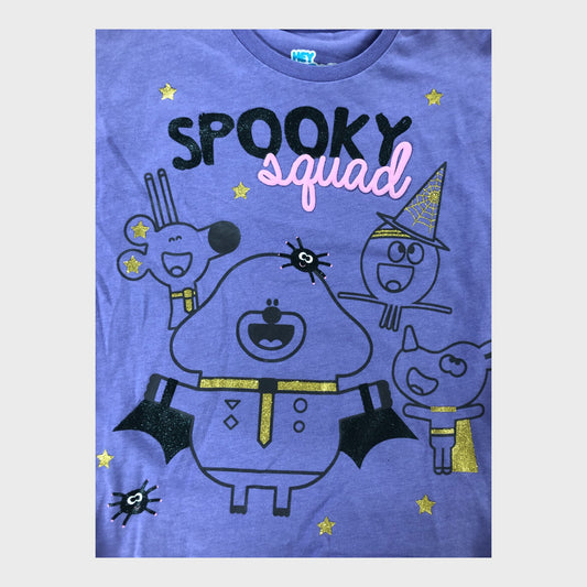 Hey Duggee Spooky Squad Long Sleeved Purple Top