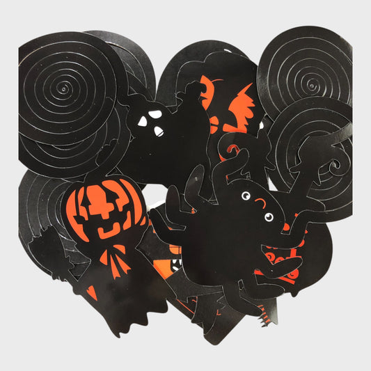 Indoor Halloween Decoration Bundle - Balloons, Banner and More