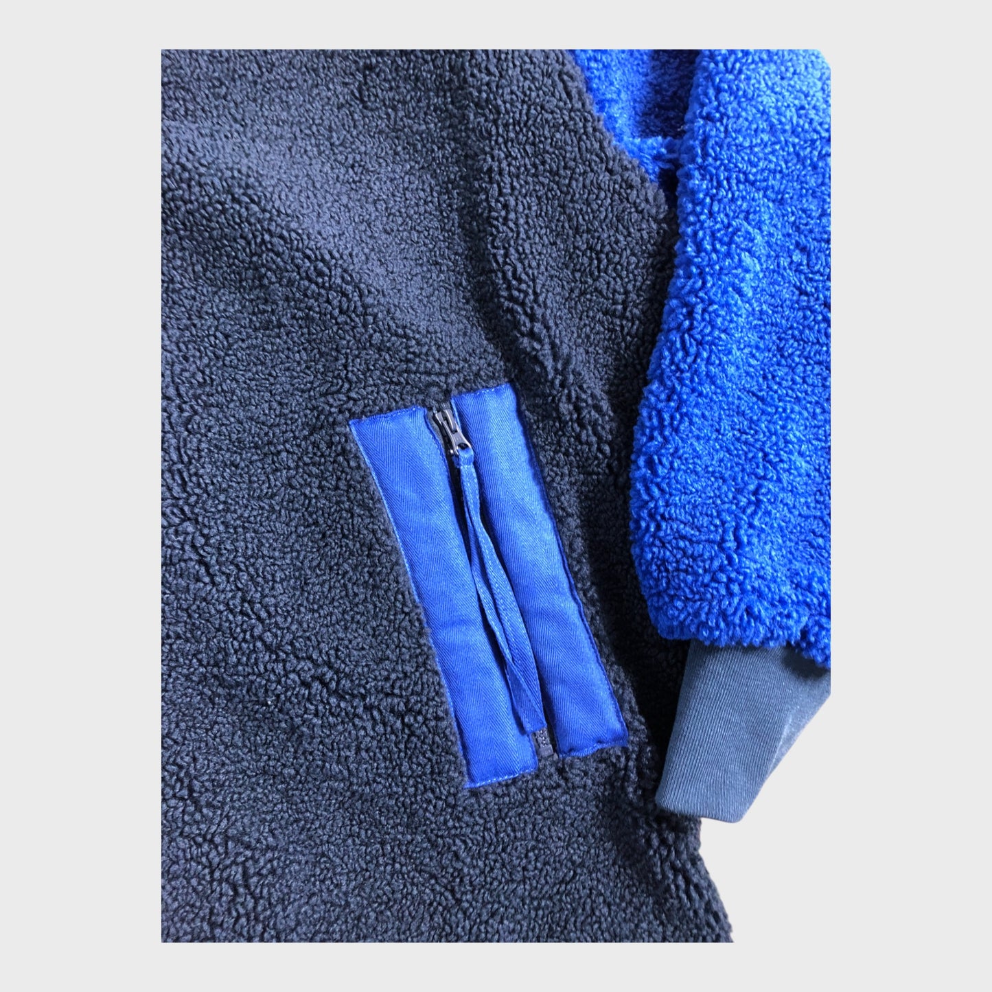 Roksanda Women's Jacket Blue Fleece Full Zip Pockets