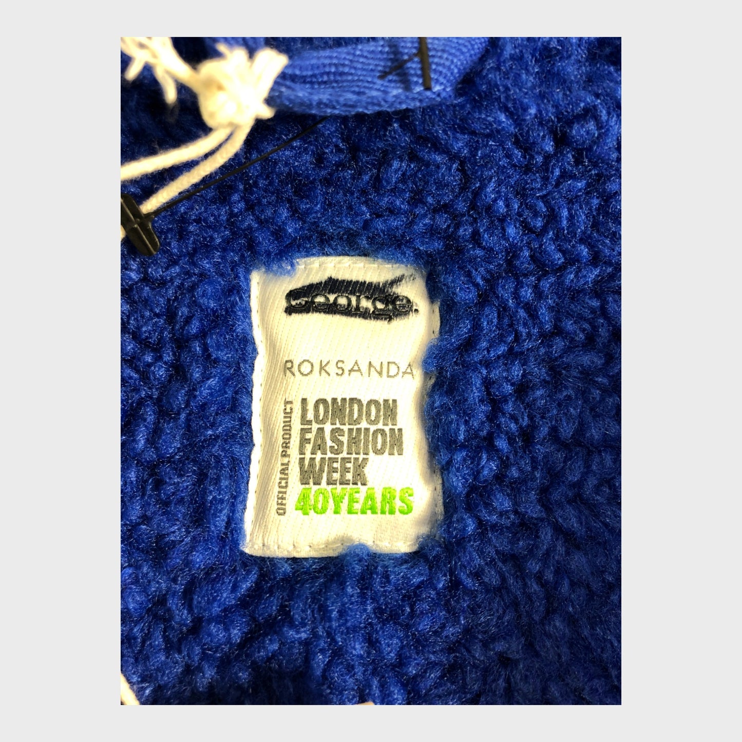 Roksanda Women's Jacket Blue Fleece Full Zip Pockets