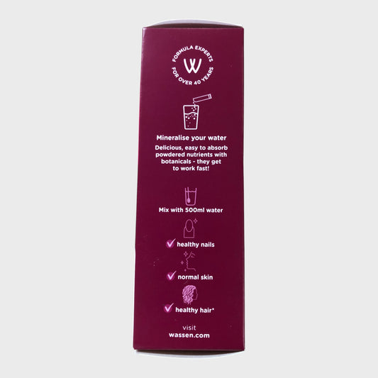 Wassen Vegan Beauty+ Collagen - 14 Sachets - Raspberry & Lemon