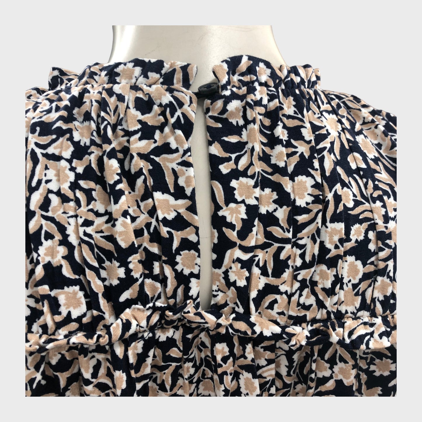 Branded Short Sleeved Midi Dress