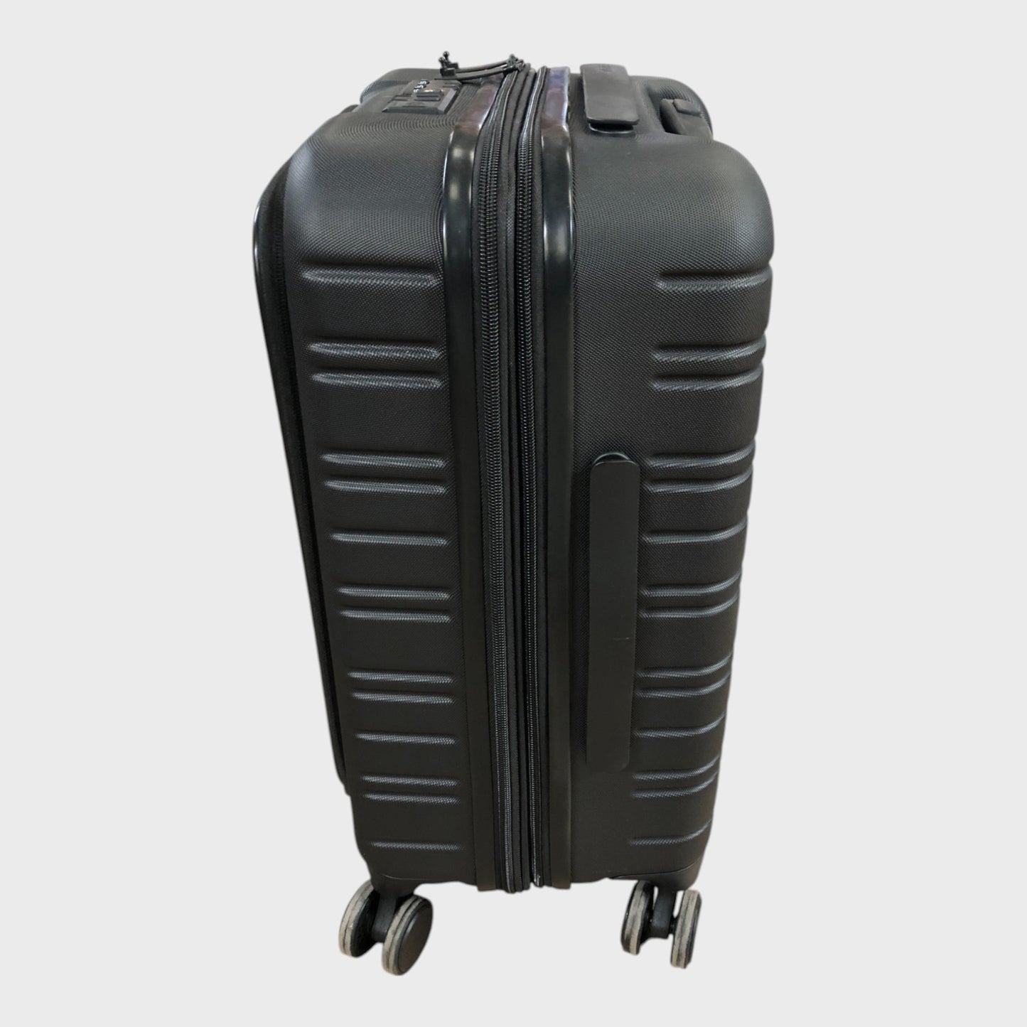 Nere Stori Front Open Cabin Suitcase - Black
