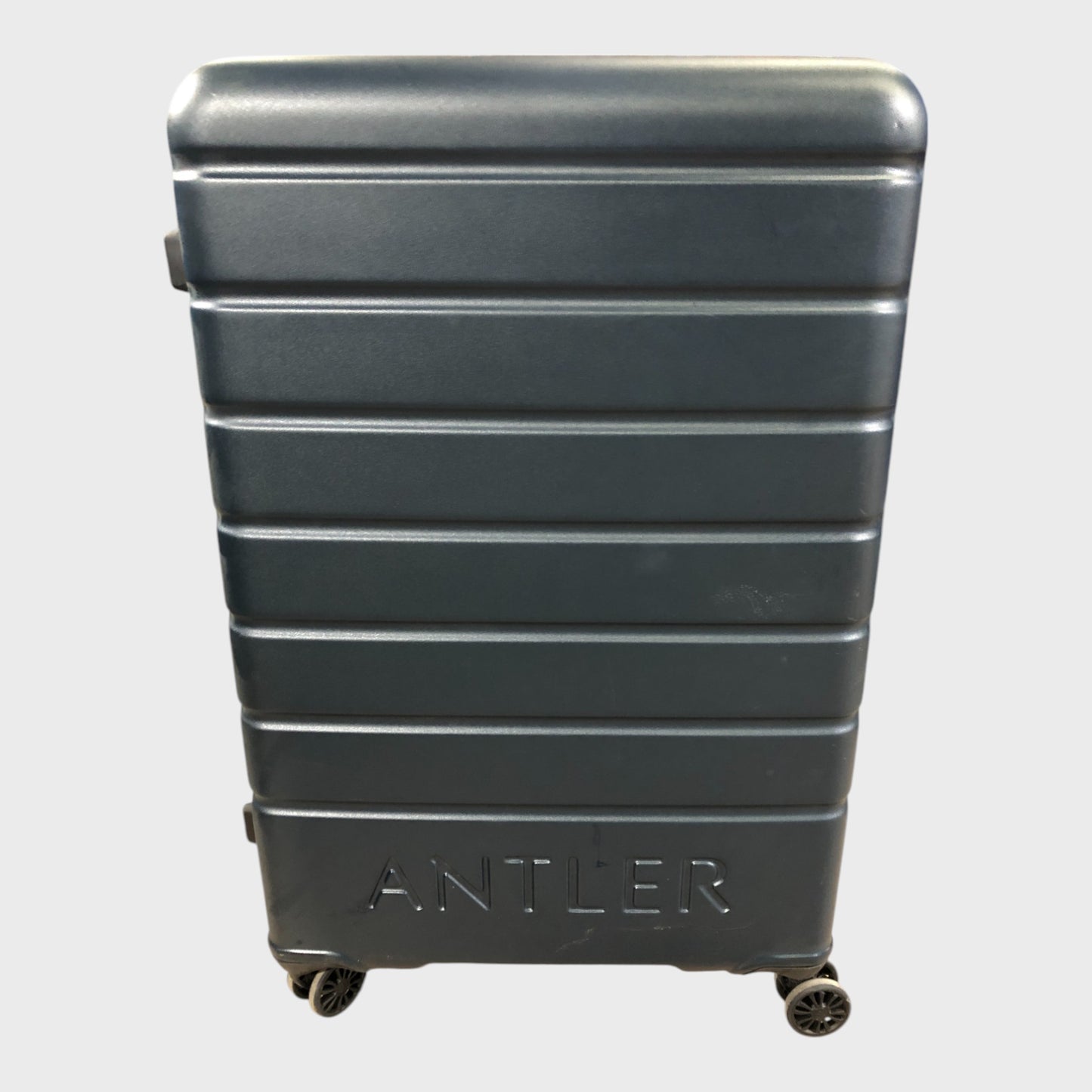 Antler Large Hard Logo Suitcase - Soft Blue