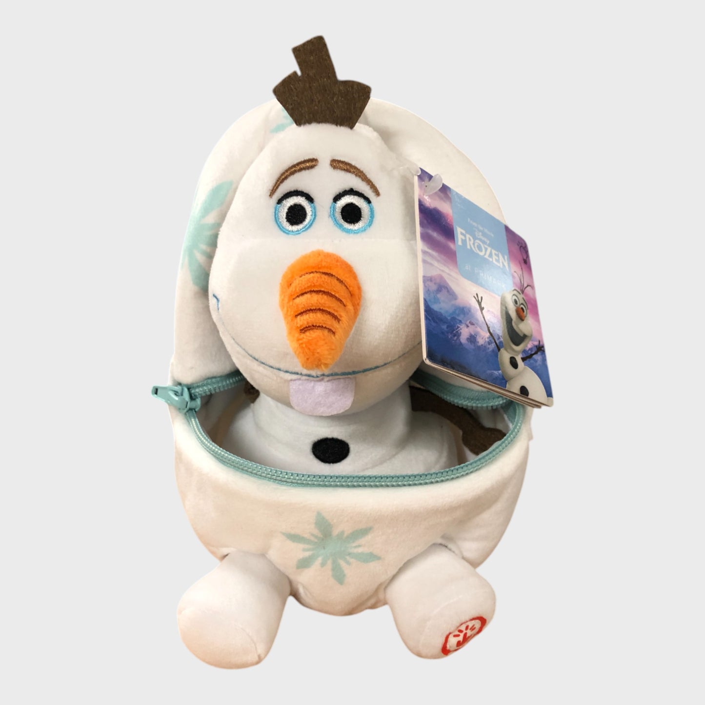 Light Up Zip Up Olaf Plush Toy
