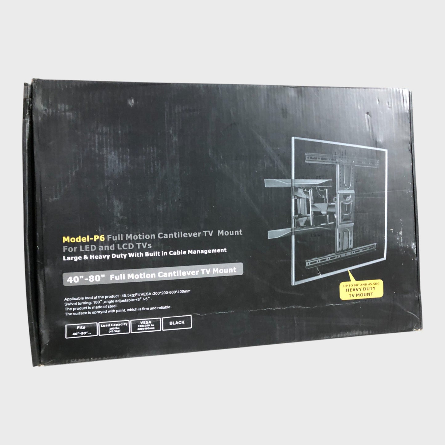 Full Motion Cantilever TV Wall Mount