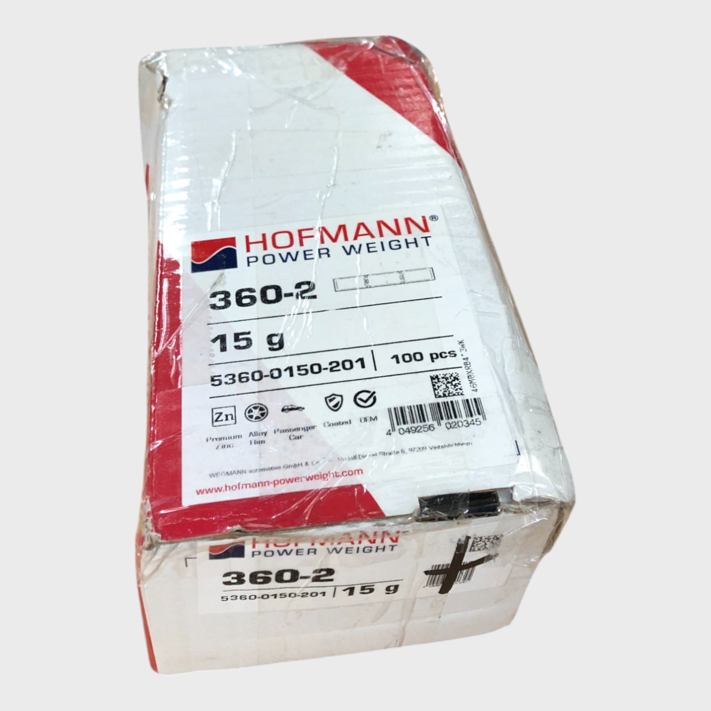 Hofman 98 X 15g Self Adhesive Alloy Steel Wheel Weights