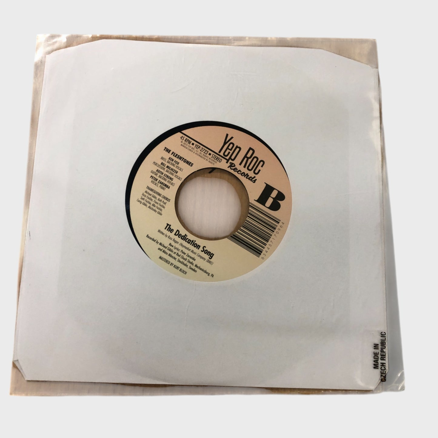 The Fleshtones - Festa Di Frankenstein/The Dedication Single Vinyl