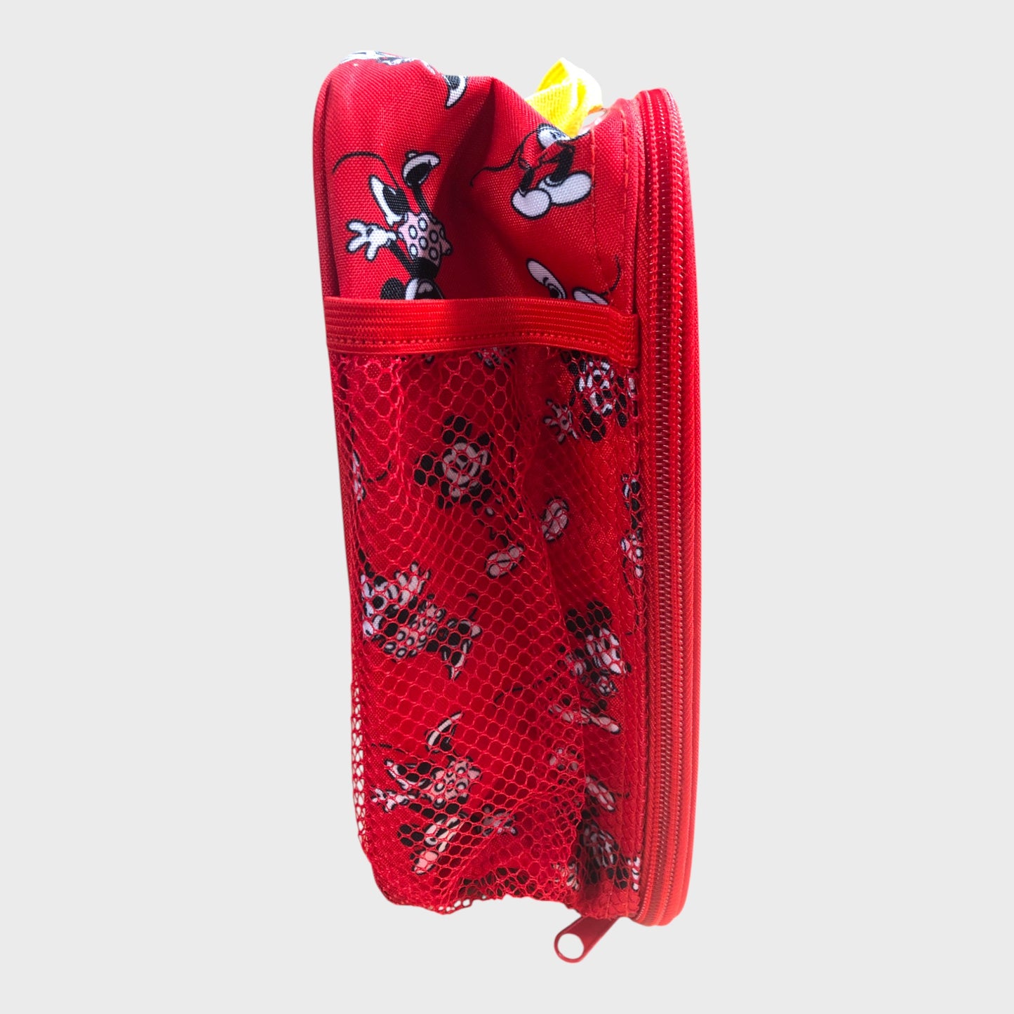 Red Mickey and Minnie Lunch Bag