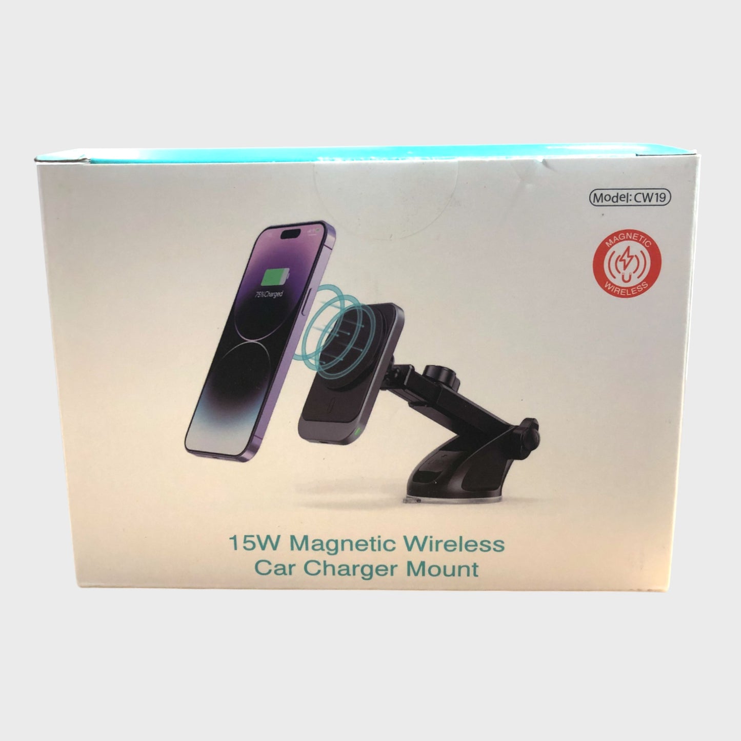 15W Magnetic Wireless Car Charger Mount