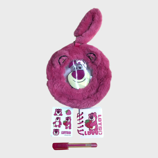 Toy Story Lotso Purse With Notepad and Pen Set