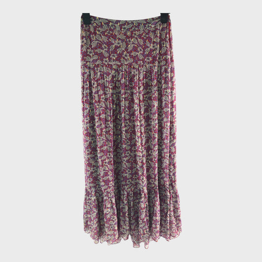 Branded Multi Floral Skirt - UK8