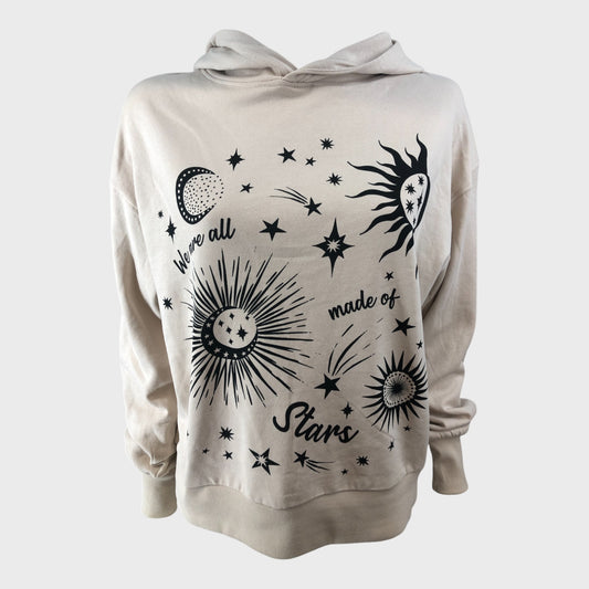 Cream 'We Are All Made Of Stars' Hoodie