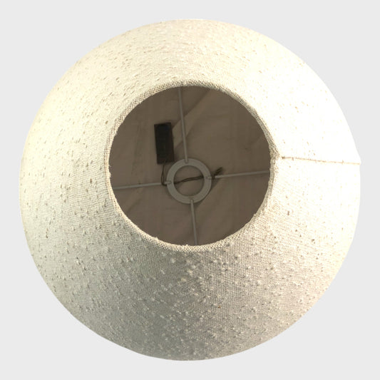 Branded Natural Alma Boucle Floor Lampshade
