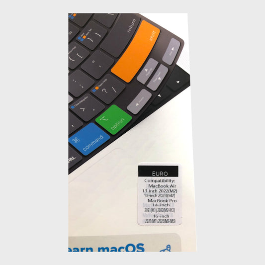 JCPAL VerSkin Keyboard Protector for MacBook Air and Pro 14 15 16 Inch