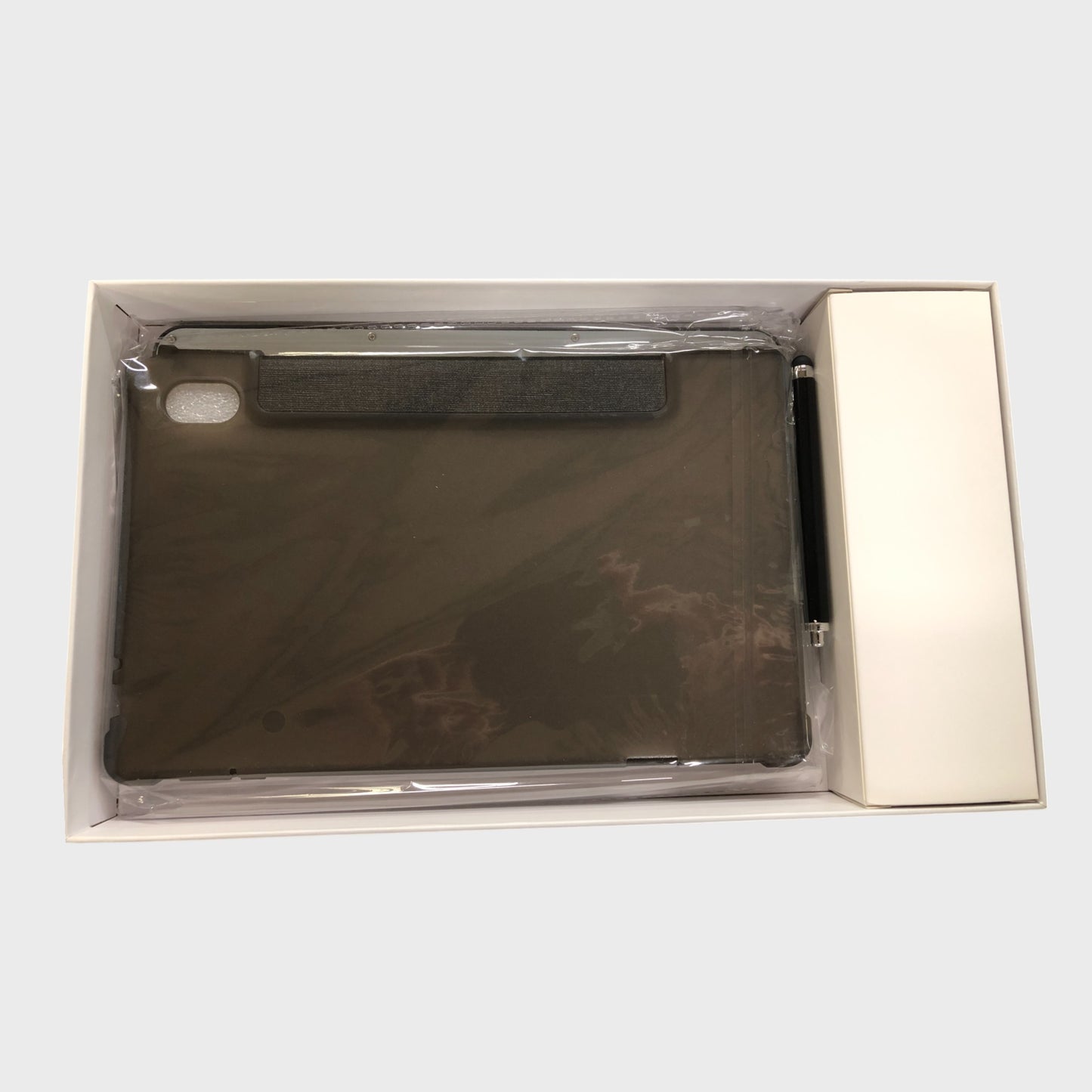 FLYCOAY Grey Tablet 10.4 Inch Wi-Fi Android 14 Bundle