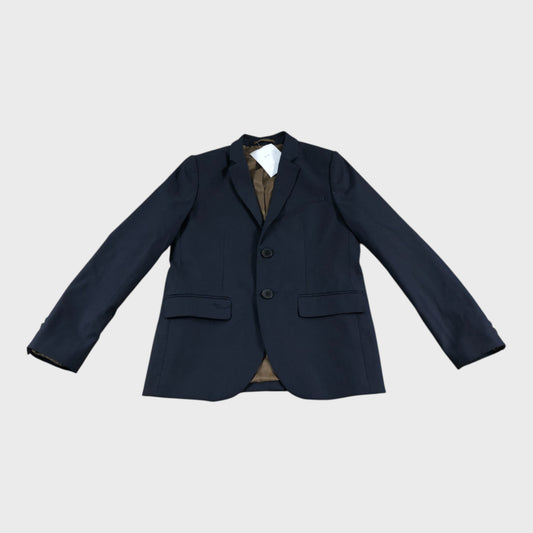River Island Navy Tailored Suit Jacket