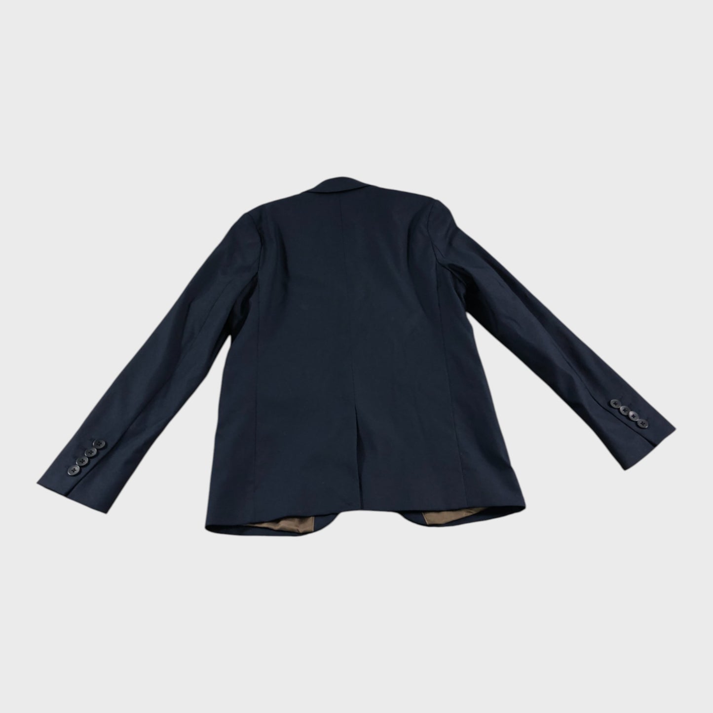 River Island Navy Tailored Suit Jacket