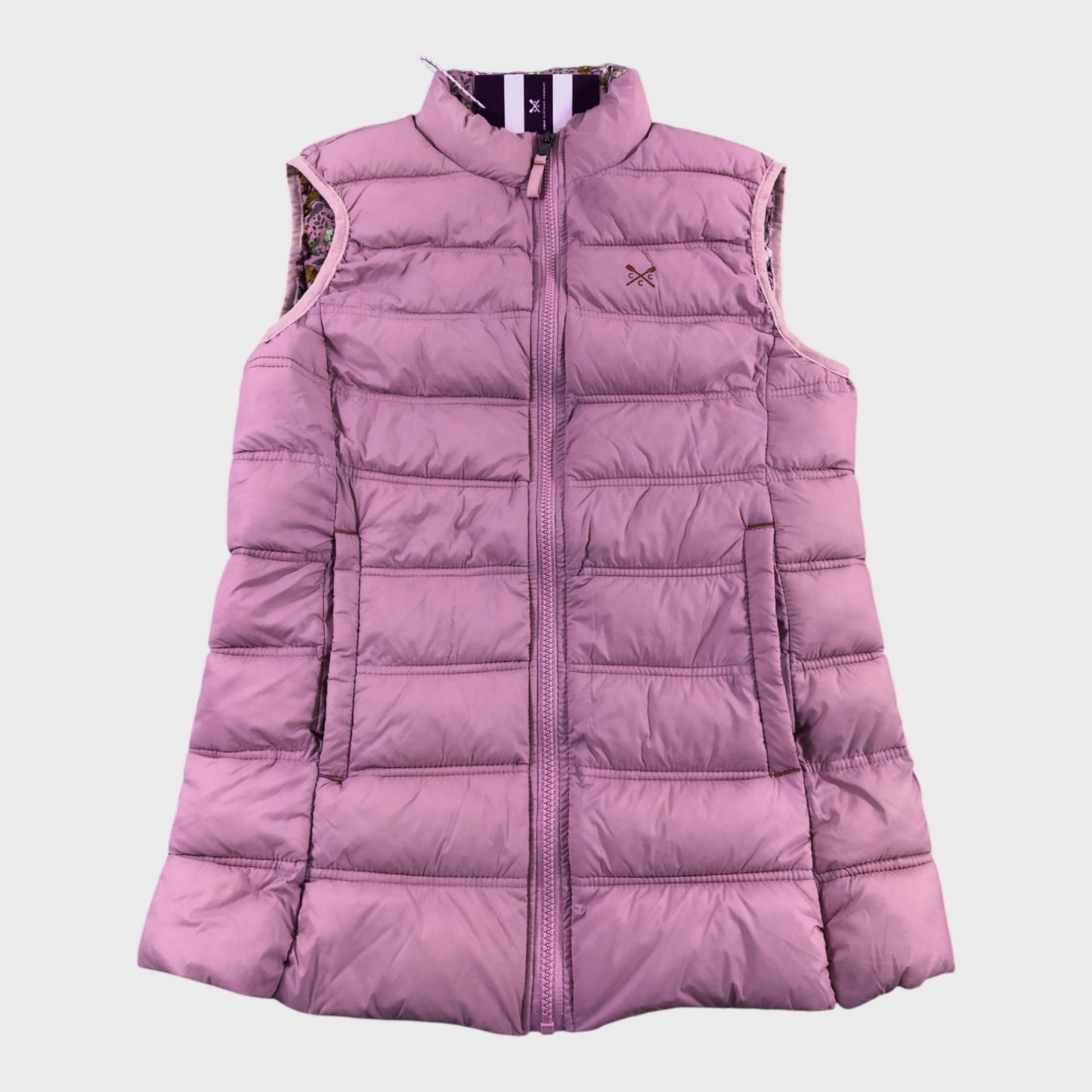 Crew Clothing Mauve Lightweight Gilet