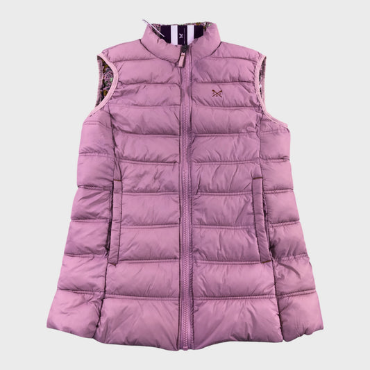 Crew Clothing Mauve Lightweight Gilet