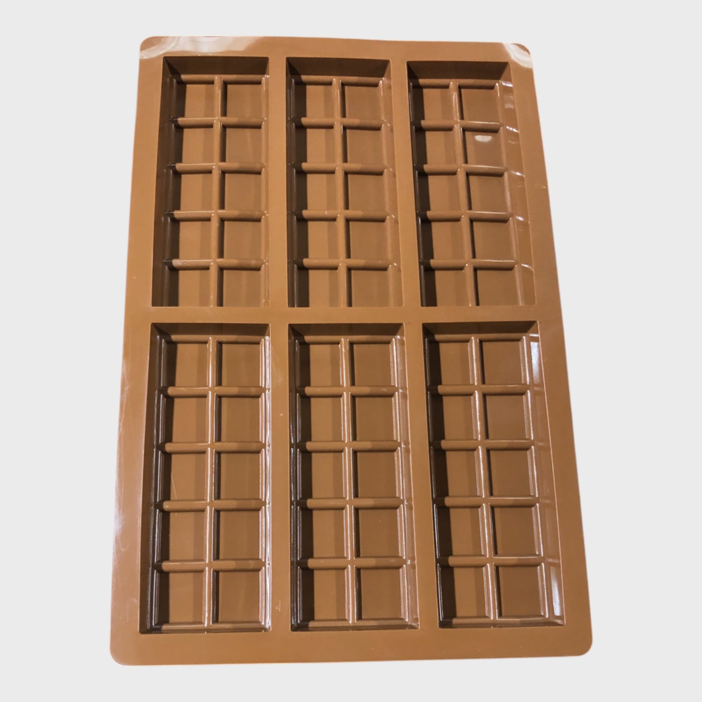 Reusable Silicone Chocolate Bar Moulds with Thank You Labels Pack of 2