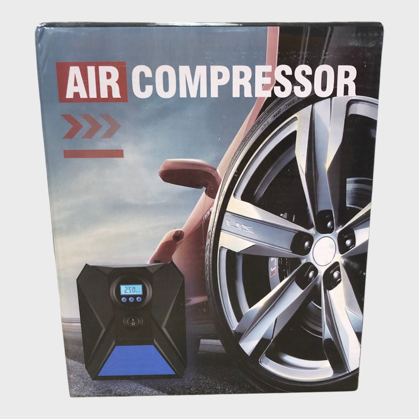 Digital LED Car Air Compressor Dual Action Fast Inflation