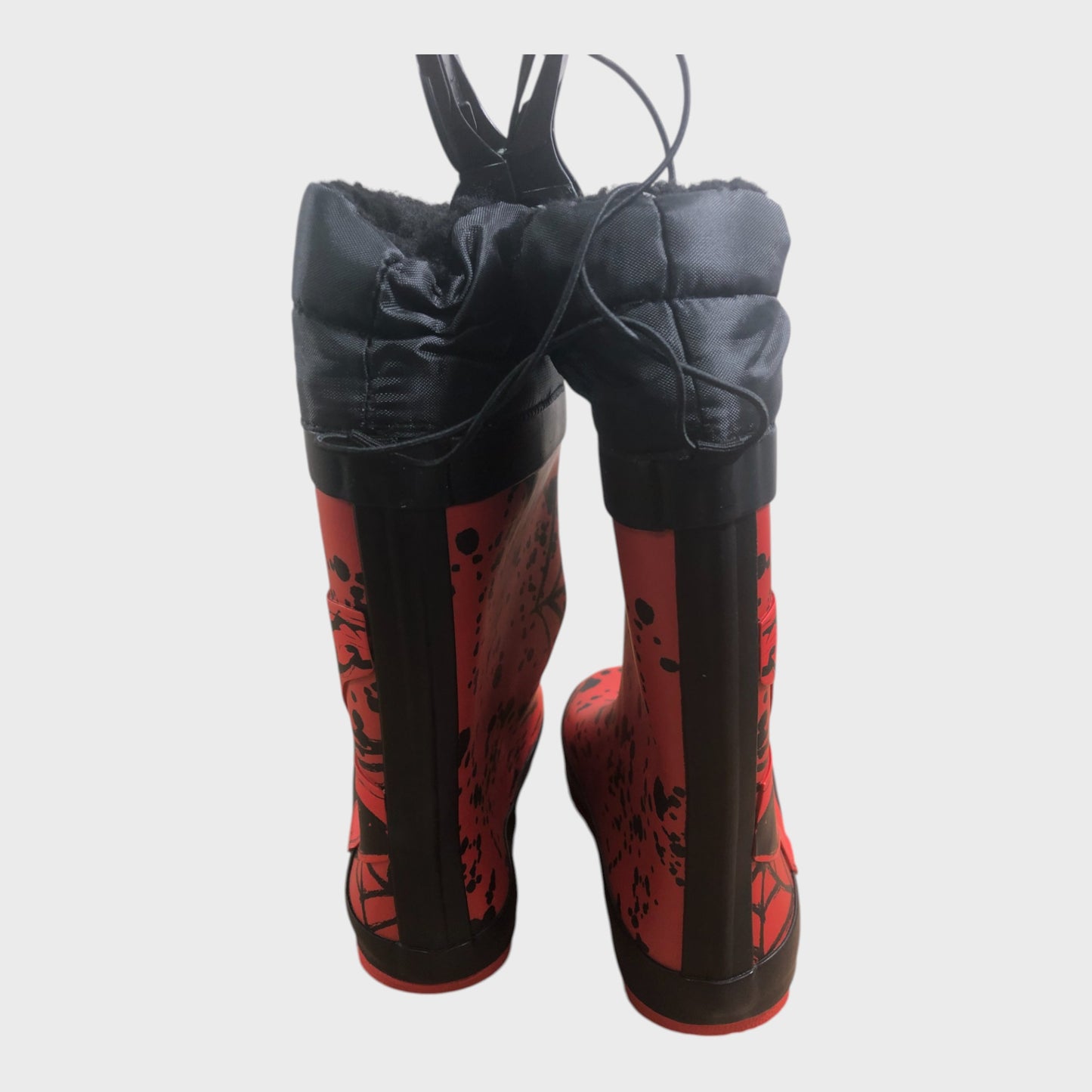 Kids Red Spider-Man Wellies