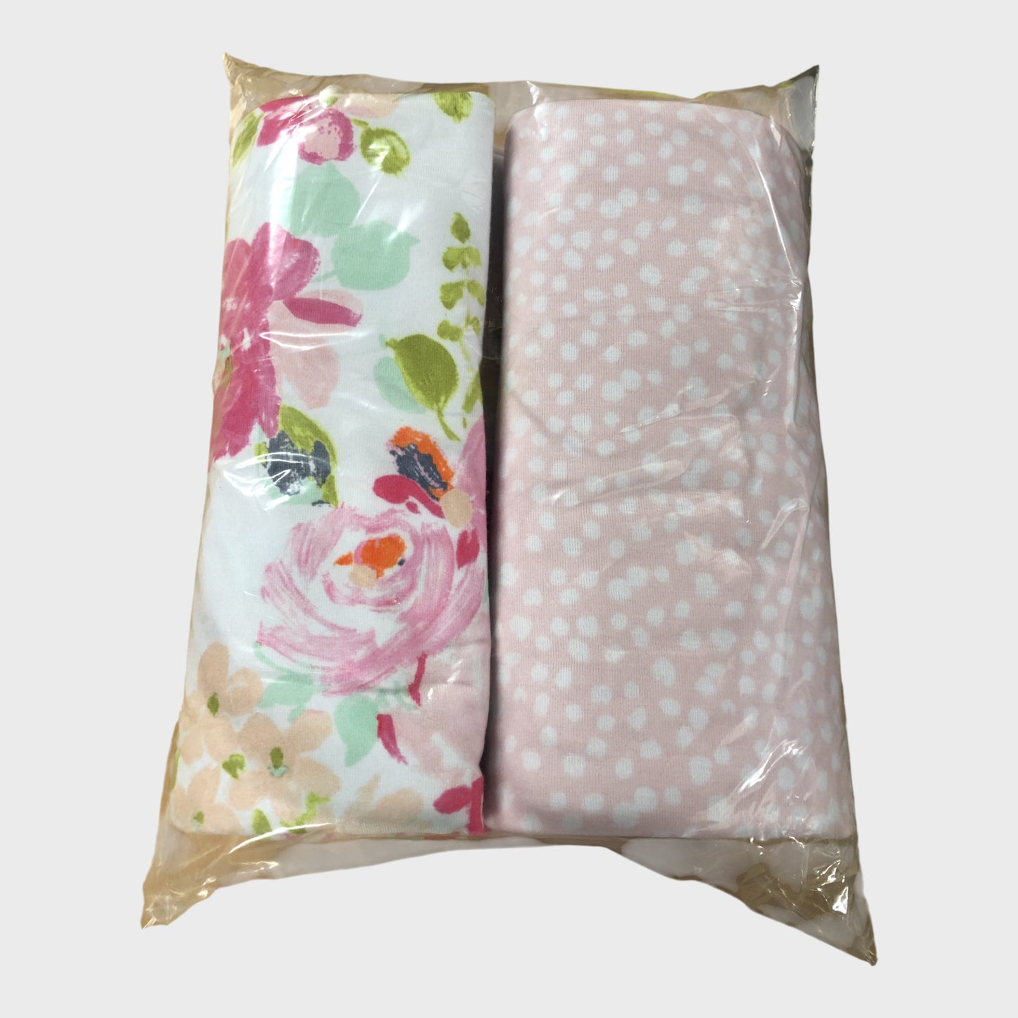BREATHABLEBABY Active Swaddle Blanket Wrap Pink Bloom Two Pack
