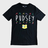 Black Pudsey Bear Sign Language T-Shirt - XS