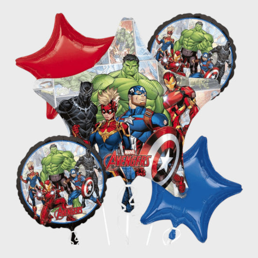 Avengers Marvel Powers Unite Foil Balloon Bouquet